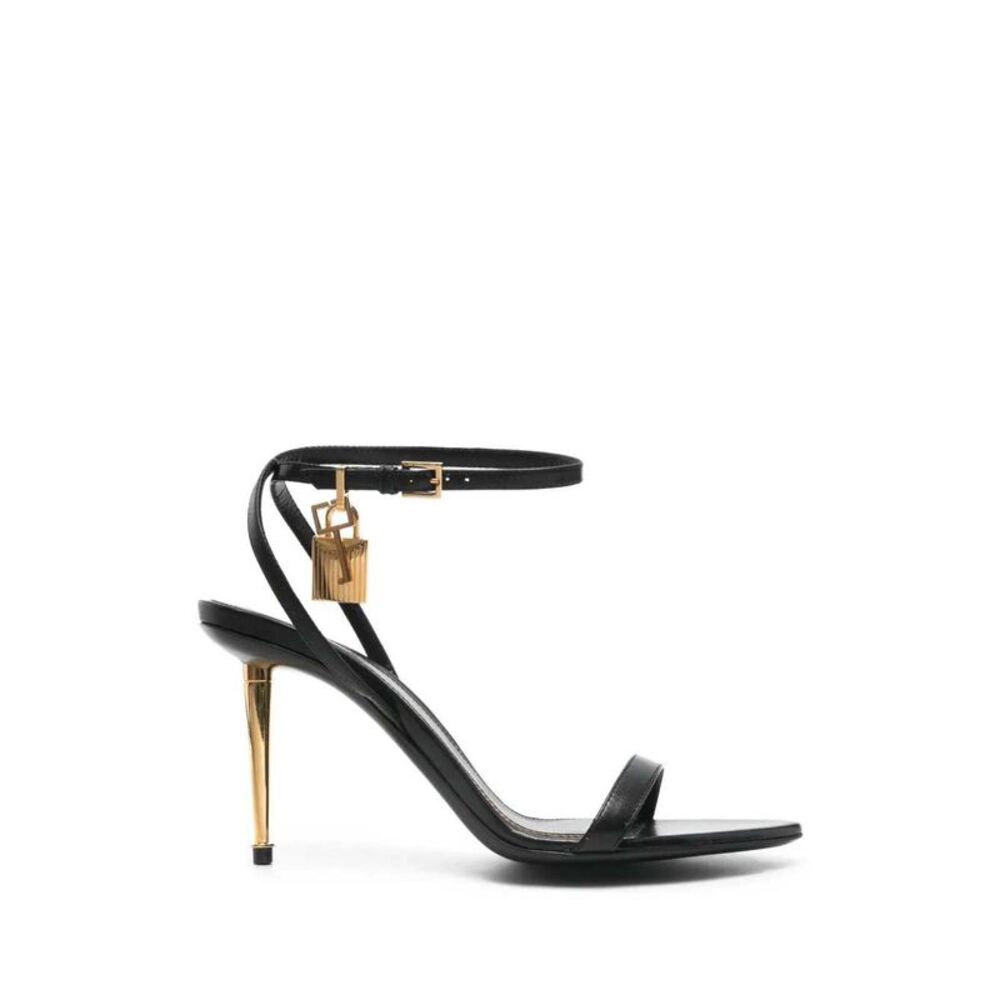Tom Ford Women Padlock Ankle-Strap Sandals